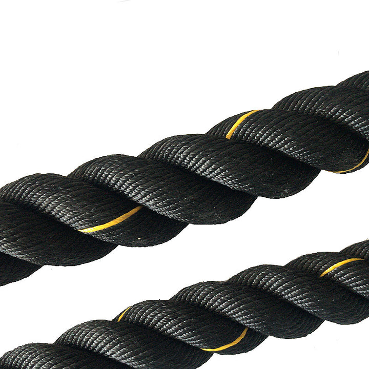 Premium Battle Rope – 9M/12M/15M Fitness Crossfit Ropes for Strength & Power Training – Heavy Duty Workout Ropes for Gym, Home, Bodybuilding, and Conditioning