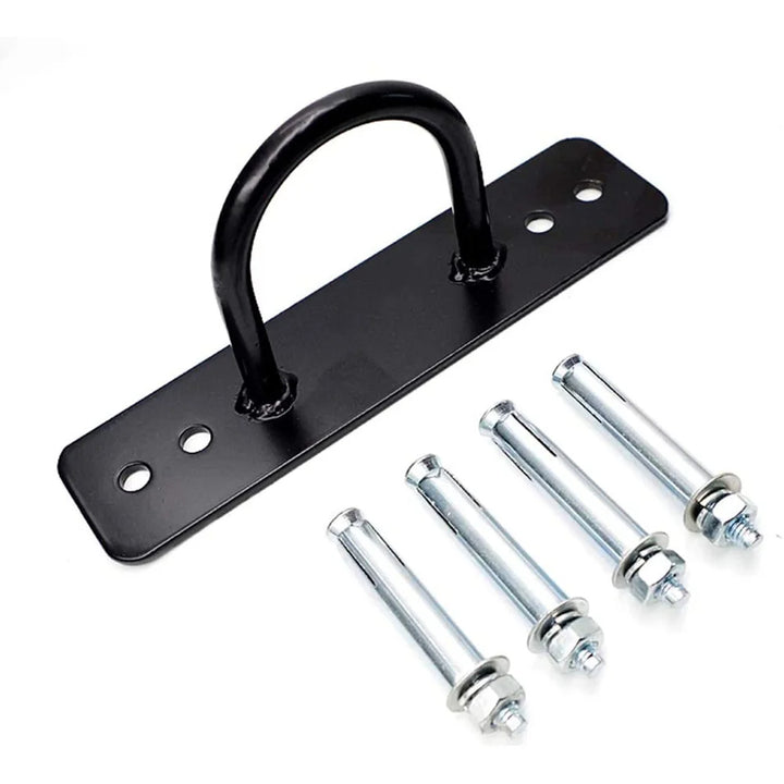 Premium Battle Rope Anchor Kit – Stainless Steel Wall & Ceiling Mount Bracket for Strength Training, Gym, Aerial Hammock & Suspension Straps – 300kg Load Capacity, Easy Installation