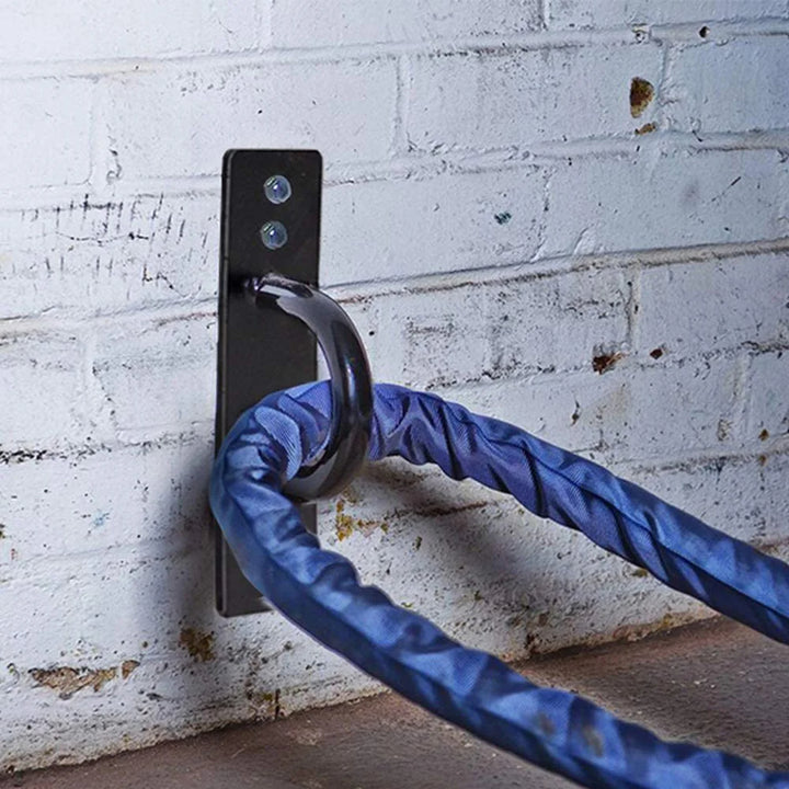 Premium Battle Rope Anchor Kit – Stainless Steel Wall & Ceiling Mount Bracket for Strength Training, Gym, Aerial Hammock & Suspension Straps – 300kg Load Capacity, Easy Installation