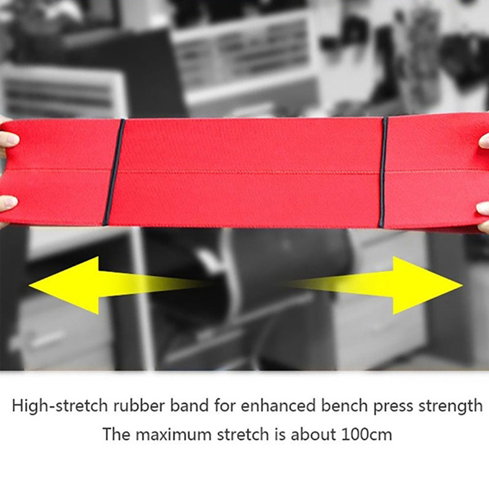 Premium Bench Press Slingshot – Elbow Support for Powerlifting & Gym Workout, High Elastic Nylon for Strength Training, Adjustable, Muscle Building Support