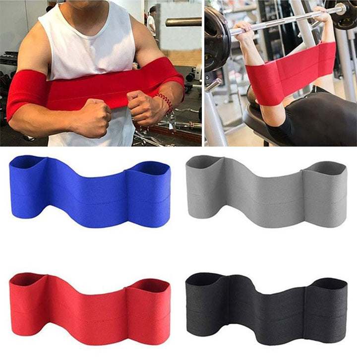 Premium Bench Press Slingshot – Elbow Support for Powerlifting & Gym Workout, High Elastic Nylon for Strength Training, Adjustable, Muscle Building Support