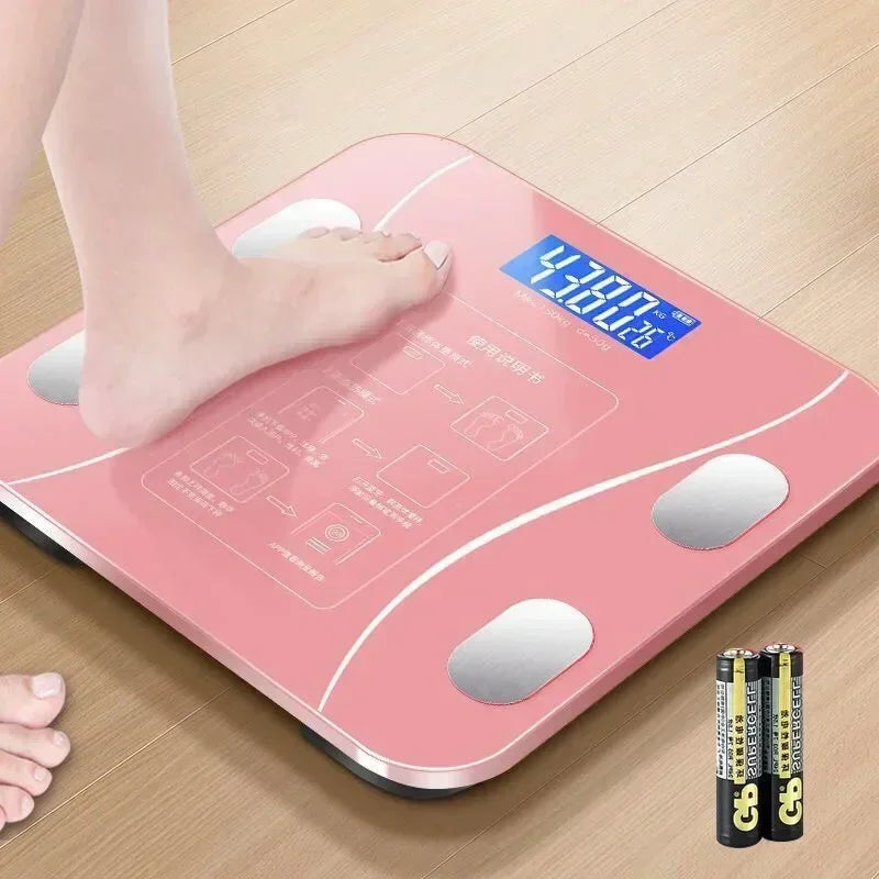 Premium Bluetooth Body Fat Scale – Intelligent, Accurate, and Rechargeable Household Weighing Scale for Adults