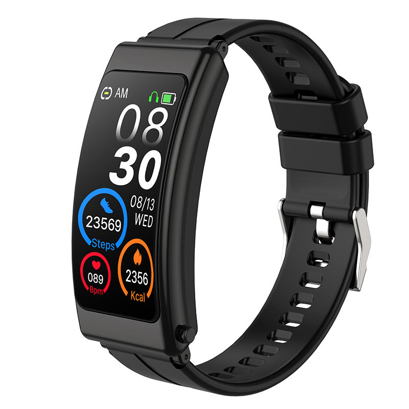 Premium Bluetooth Smart Fitness Watch – Heart Rate, Pedometer, Sports Tracker, Fitness Band for Men & Women, Talk Bluetooth Headset, Sports Smart Band Bracelet