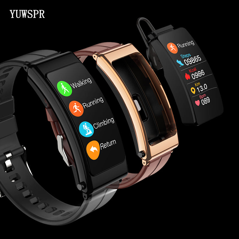 Premium Bluetooth Smart Fitness Watch – Heart Rate, Pedometer, Sports Tracker, Fitness Band for Men & Women, Talk Bluetooth Headset, Sports Smart Band Bracelet