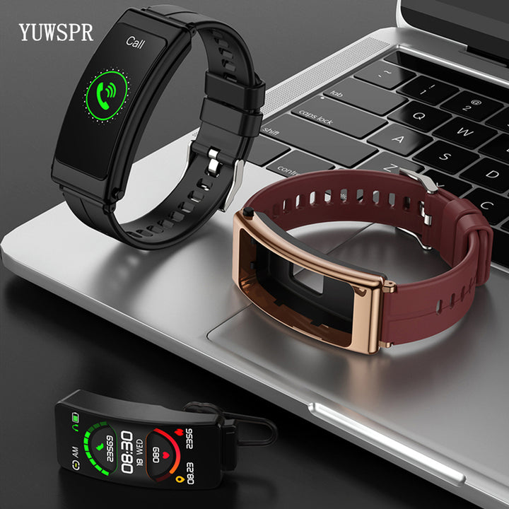 Premium Bluetooth Smart Fitness Watch – Heart Rate, Pedometer, Sports Tracker, Fitness Band for Men & Women, Talk Bluetooth Headset, Sports Smart Band Bracelet