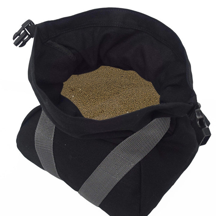 Premium Bodybuilding Sandbag for Gym Weight Lifting & Fitness – Empty Heavy Exercise Bag for Strength Training, Boxing, & Crossfit – Compact 19x19x15.5cm Size