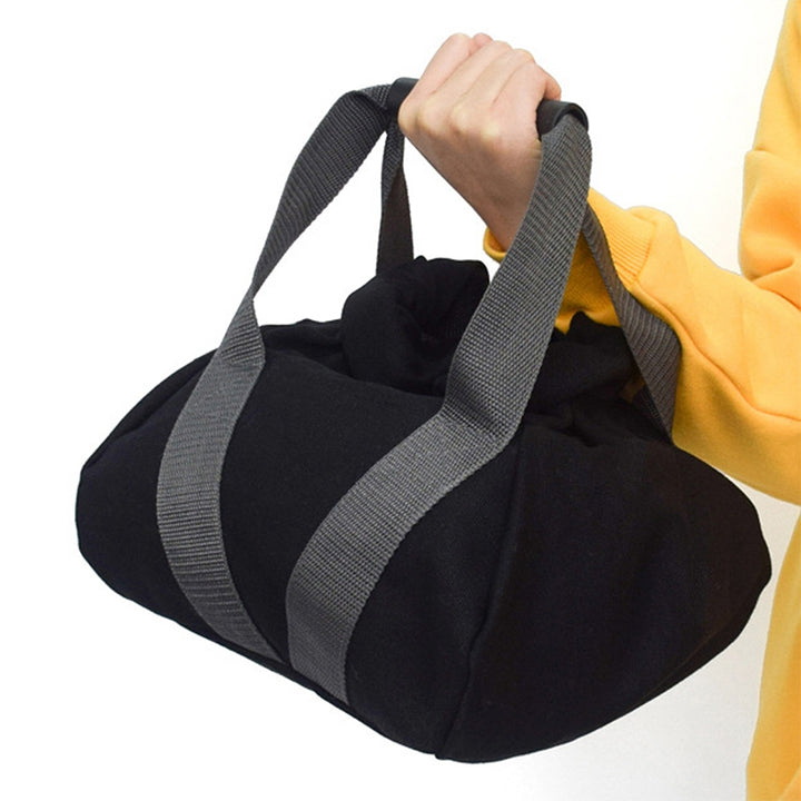Premium Bodybuilding Sandbag for Gym Weight Lifting & Fitness – Empty Heavy Exercise Bag for Strength Training, Boxing, & Crossfit – Compact 19x19x15.5cm Size