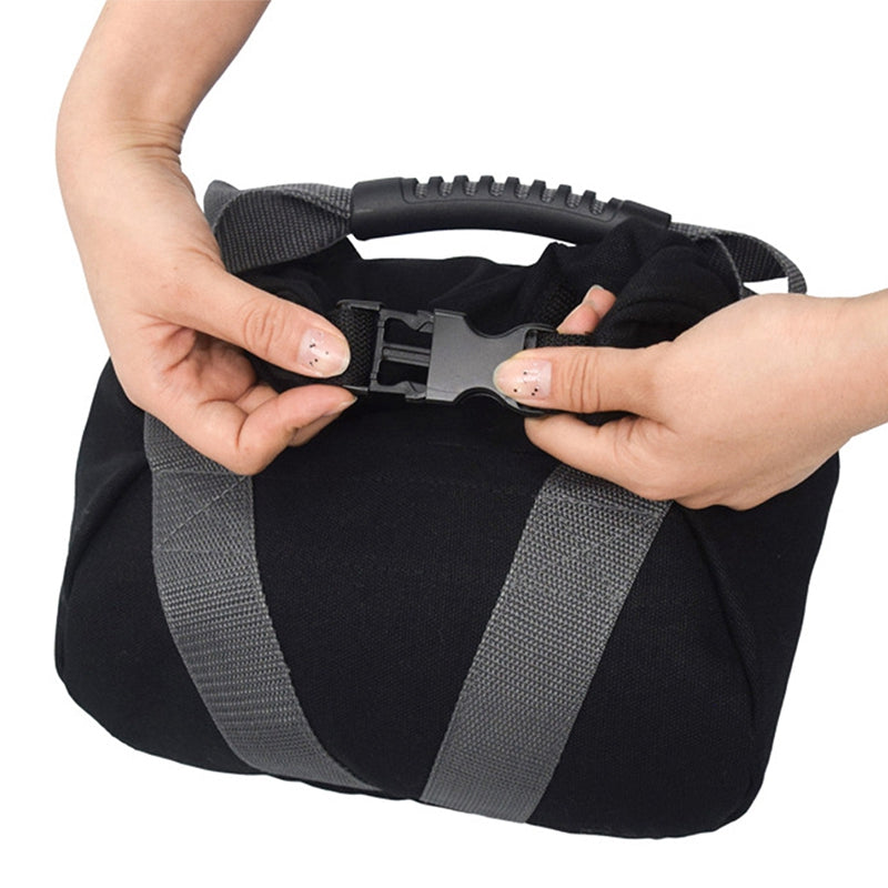 Premium Bodybuilding Sandbag for Gym Weight Lifting & Fitness – Empty Heavy Exercise Bag for Strength Training, Boxing, & Crossfit – Compact 19x19x15.5cm Size