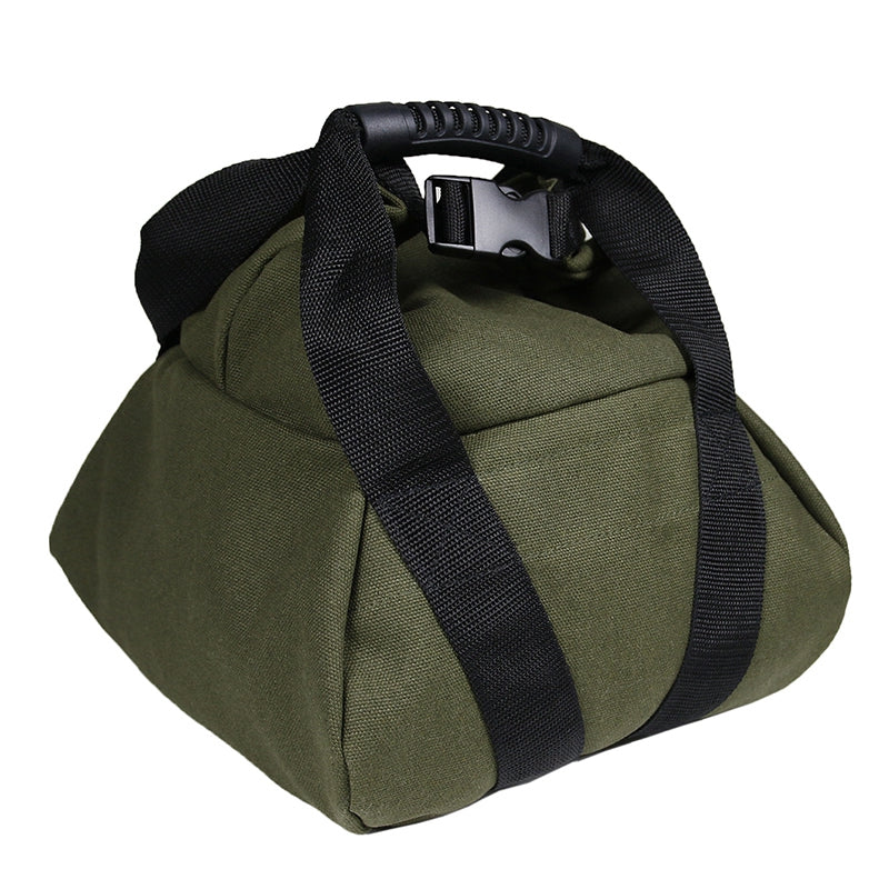 Premium Bodybuilding Sandbag for Gym Weight Lifting & Fitness – Empty Heavy Exercise Bag for Strength Training, Boxing, & Crossfit – Compact 19x19x15.5cm Size