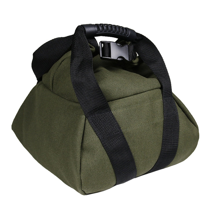 Premium Bodybuilding Sandbag for Gym Weight Lifting & Fitness – Empty Heavy Exercise Bag for Strength Training, Boxing, & Crossfit – Compact 19x19x15.5cm Size