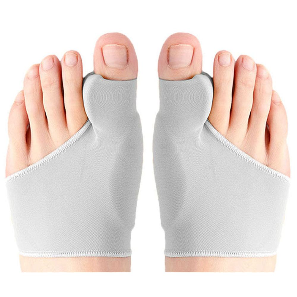 Premium Bunion Corrector Toe Separator - 2Pcs Hallux Valgus Orthotics, Soft Gel Comfort, Adjustable Fabric, Pain Relief for Big Toe, One Size Fits Most, Includes 1 Pair Toe Straightener Tools
