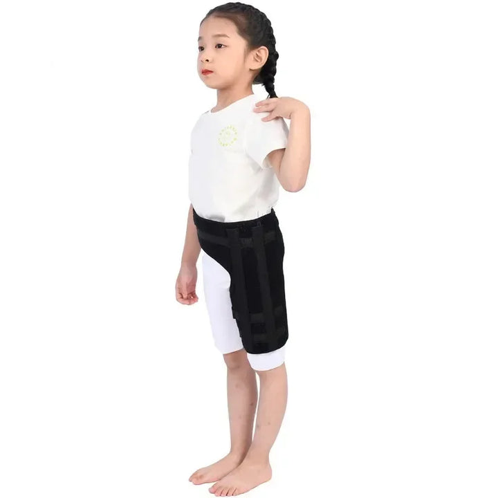Premium Children Hip Strap Brace - Injury Support for Femur Fracture, Rehabilitation Fixation, Comfortable, Breathable, Pain Relief Protector