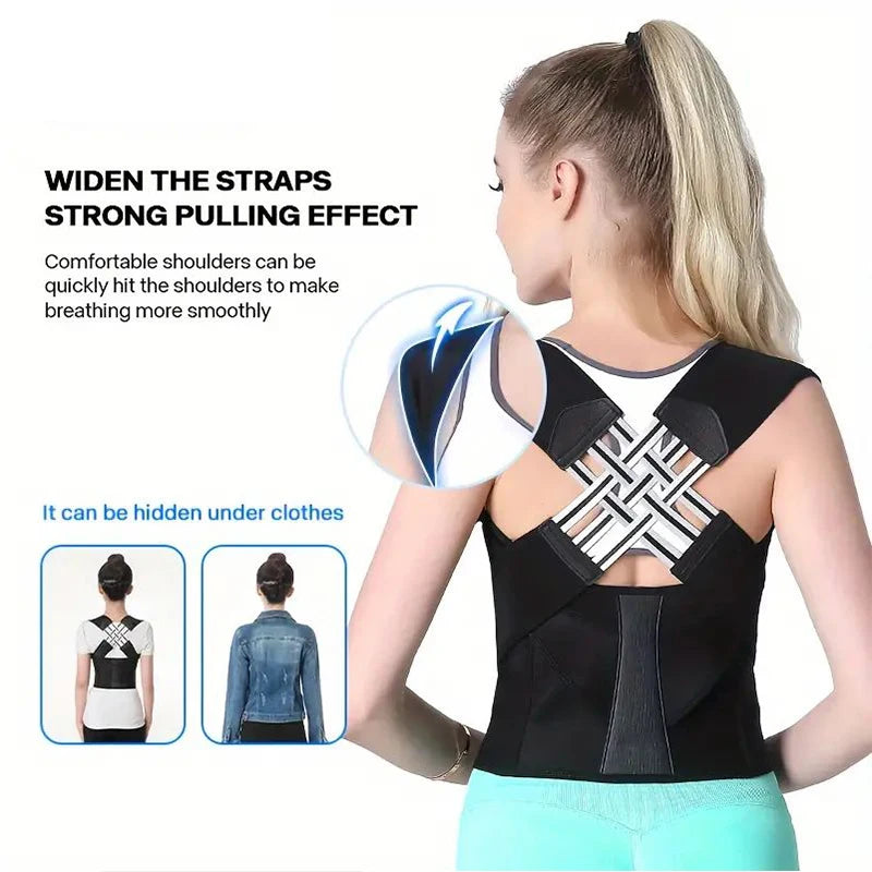 Premium Children’s Posture Corrector Belt - Orthopedic Shoulder and Lumbar Support for Kids & Teens - Adjustable, Comfortable, Prevents Myopia, Straightens Back & Shoulders