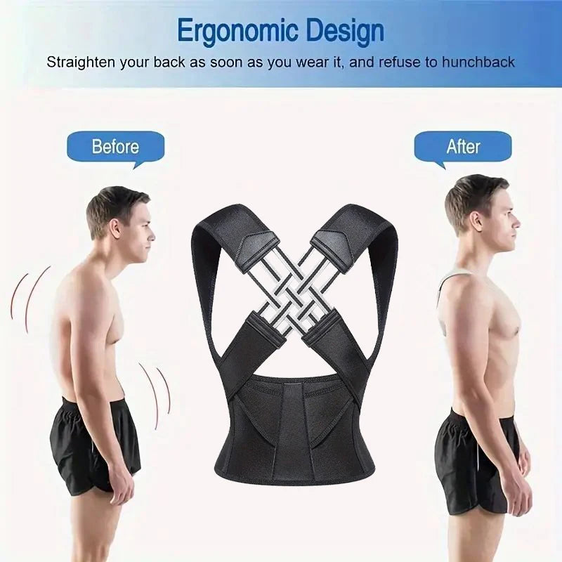 Premium Children’s Posture Corrector Belt - Orthopedic Shoulder and Lumbar Support for Kids & Teens - Adjustable, Comfortable, Prevents Myopia, Straightens Back & Shoulders