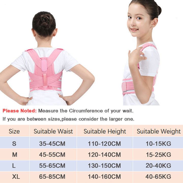 Premium Children’s Posture Corrector Belt - Orthopedic Shoulder and Lumbar Support for Kids & Teens - Adjustable, Comfortable, Prevents Myopia, Straightens Back & Shoulders