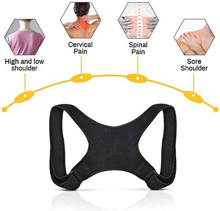 Premium Children’s Posture Corrector Belt - Orthopedic Shoulder and Lumbar Support for Kids & Teens - Adjustable, Comfortable, Prevents Myopia, Straightens Back & Shoulders