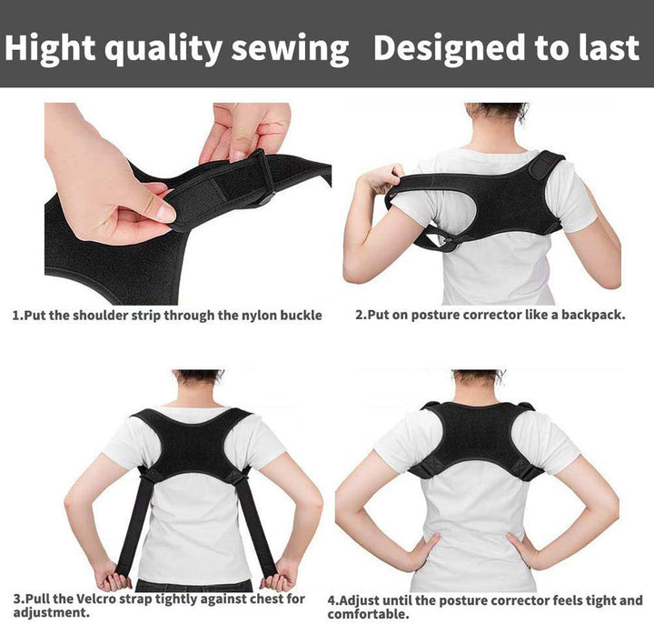 Premium Children’s Posture Corrector Belt - Orthopedic Shoulder and Lumbar Support for Kids & Teens - Adjustable, Comfortable, Prevents Myopia, Straightens Back & Shoulders