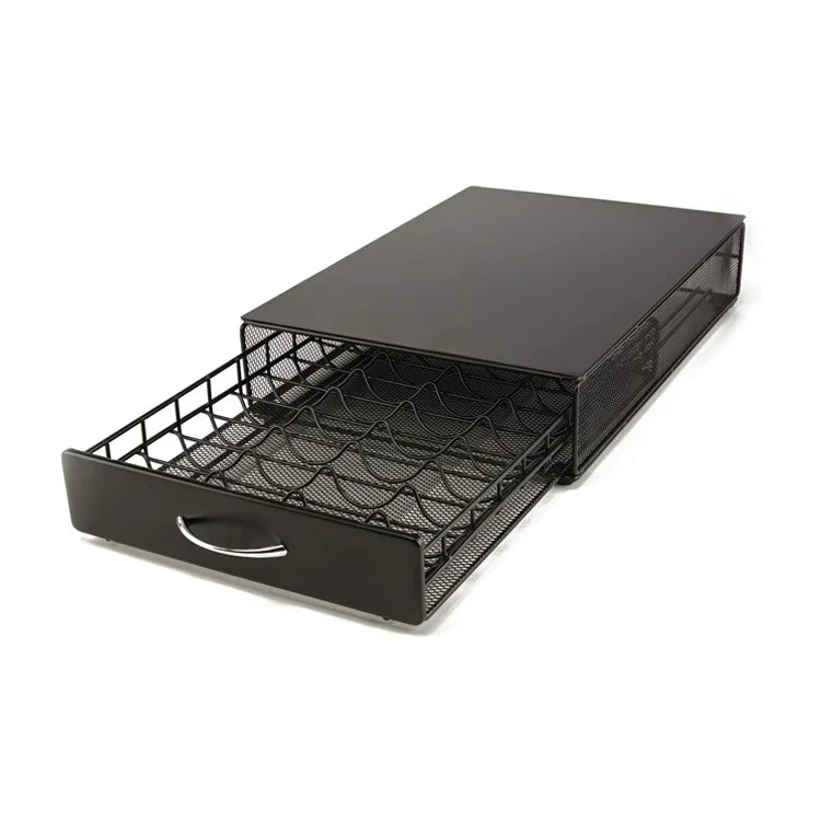 Premium Coffee Capsule Pod Holder – Metal Storage Rack Organizer for Capsule Pods and Coffee Systems
