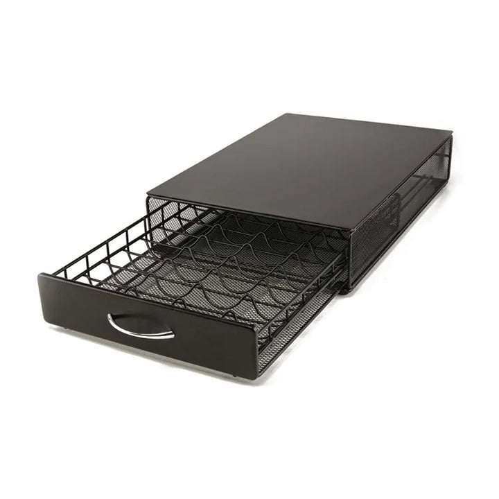 Premium Coffee Capsule Pod Holder – Metal Storage Rack Organizer for Capsule Pods and Coffee Systems