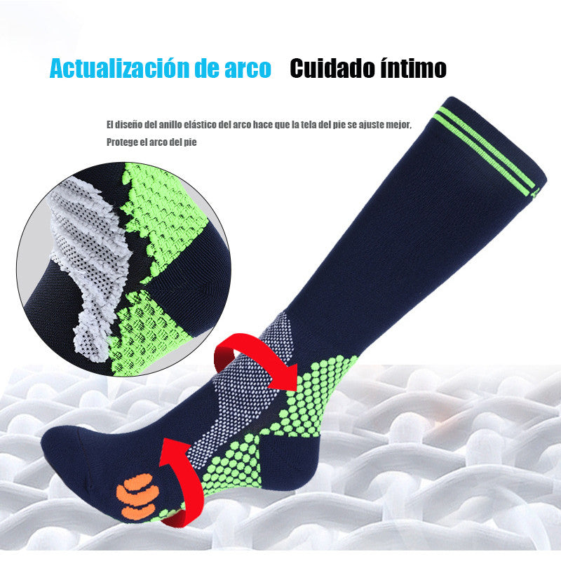 Premium Compression Socks for Men & Women – 20-30 mmHg Support for Varicose Veins, Running, Cycling, Football, Soccer – 1/3 Pairs, Breathable, Moisture-Wicking, Compression Stockings