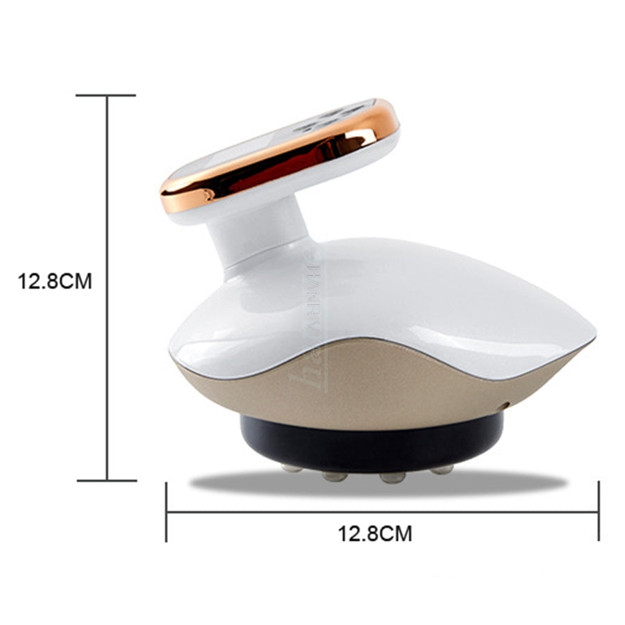 Premium Cupping Massager LCD Display Vacuum Suction Cups EMS Anti-Cellulite Fat Burner, Slimming Therapy with Magnet & Guasha Scraping
