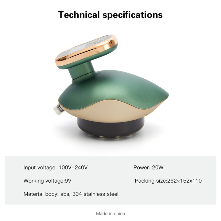 Premium Cupping Massager LCD Display Vacuum Suction Cups EMS Anti-Cellulite Fat Burner, Slimming Therapy with Magnet & Guasha Scraping