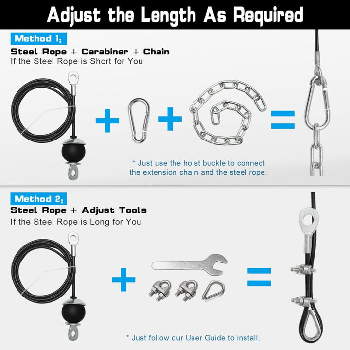Premium DIY Fitness Pulley Cable Machine Set – Arm Biceps Triceps Strength Training Attachment for Home Gym Workout, Adjustable, High-Quality Equipment