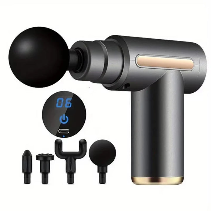 Premium Deep Tissue Massage Gun – Handheld Percussion Muscle Massager for Body, Back and Neck