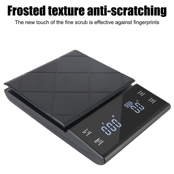 Premium Digital Coffee and Kitchen Scale – Precision Food Scale with Timer, High-Accuracy Mini Electronic Scale for Jewelry and Household Weighing, Multi-Unit Mode, Compact Design