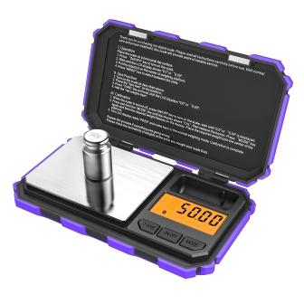 Premium Digital Pocket Scale – 200g Capacity, 0.01g Precision, Multi-Unit Conversion, Calibration Weight Included for Food, Jewelry, and More