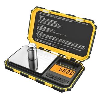 Premium Digital Pocket Scale – 200g Capacity, 0.01g Precision, Multi-Unit Conversion, Calibration Weight Included for Food, Jewelry, and More