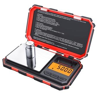 Premium Digital Pocket Scale – 200g Capacity, 0.01g Precision, Multi-Unit Conversion, Calibration Weight Included for Food, Jewelry, and More