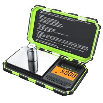 Premium Digital Pocket Scale – 200g Capacity, 0.01g Precision, Multi-Unit Conversion, Calibration Weight Included for Food, Jewelry, and More
