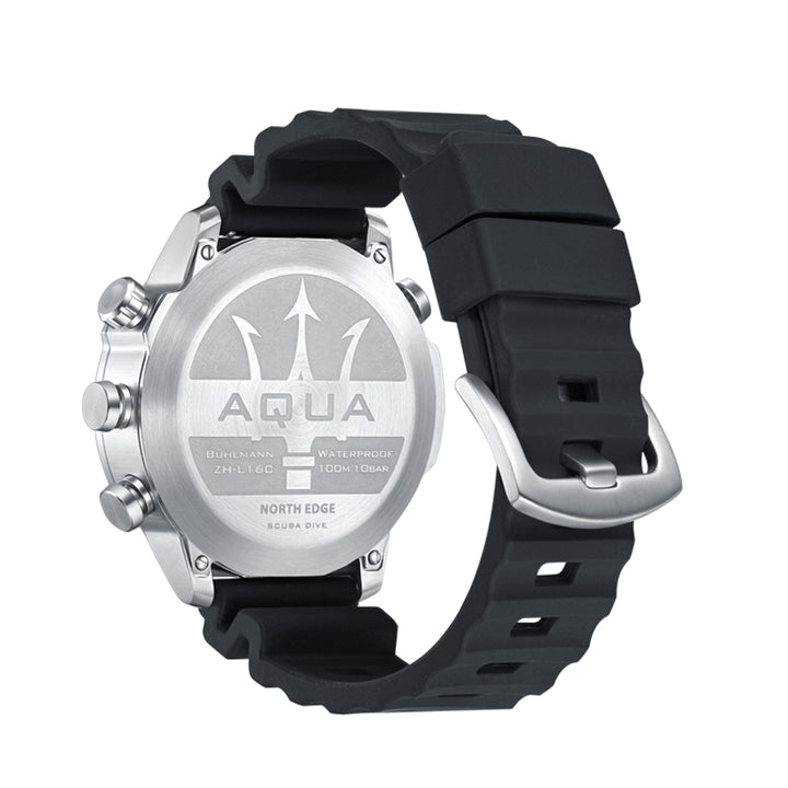 Premium Dive Smart Watch for Men – 50M Waterproof, Altimeter, Barometer, Compass, Diving Log, Free Diving Mode, Step Counter, Stopwatch, Air Pressure, CR2450 Battery