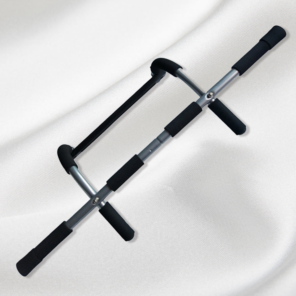 Premium Door Pull-up Bar – No Drilling, Steel Multi-Grip Workout Bar for Home Gym, Chin-up & Strength Training, Padded Handles, Max 100KG Capacity, Space-Saving Design