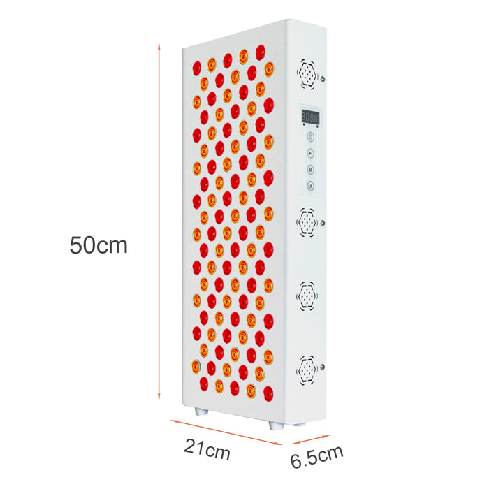 Premium Dual Chip Red Light Therapy Panel – 630nm 660nm 810nm 830nm 850nm LED Infrared Lamp for Face and Body