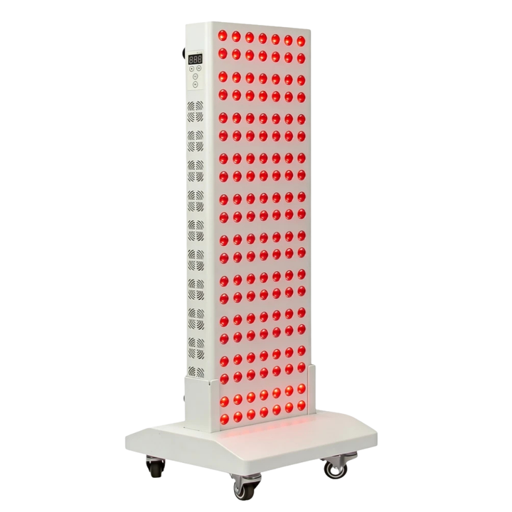 Premium Dual Chip Red Light Therapy Panel – 630nm 660nm 850nm LED Infrared Lamp with Timer and Dimmable Control