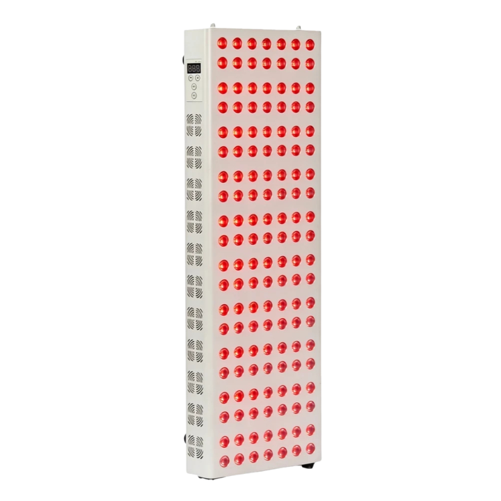 Premium Dual Chip Red Light Therapy Panel – 630nm 660nm 850nm LED Infrared Lamp with Timer and Dimmable Control