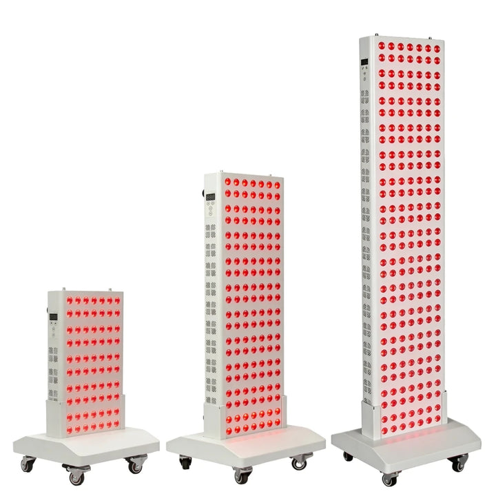 Premium Dual Chip Red Light Therapy Panel – 630nm 660nm 850nm LED Infrared Lamp with Timer and Dimmable Control