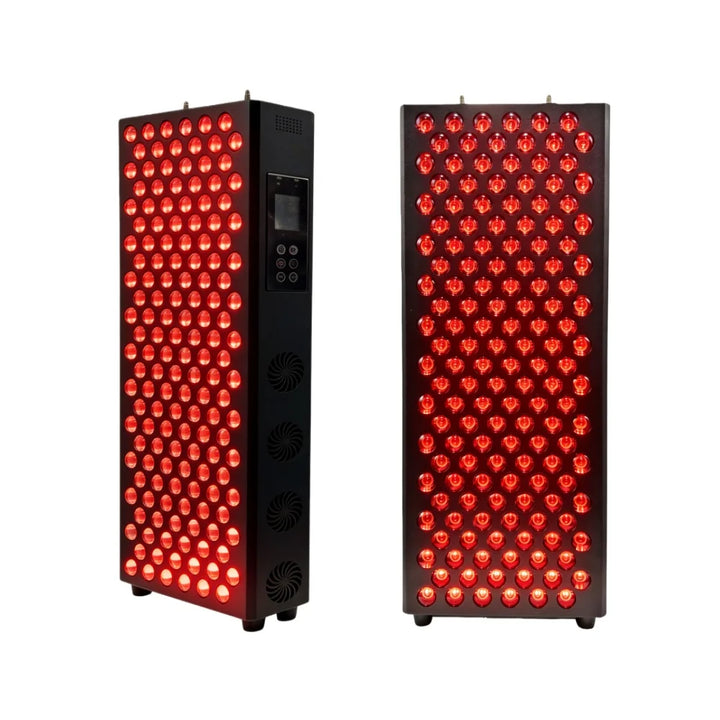 Premium Dual Chip Red Light Therapy Panel – 630nm 660nm 850nm LED Infrared Lamp with Timer and Dimmable Control