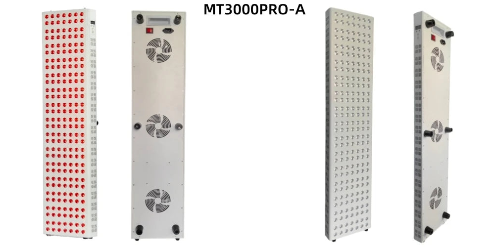 Premium Dual Chip Red Light Therapy Panel – 630nm 660nm 850nm LED Infrared Lamp with Timer and Dimmable Control