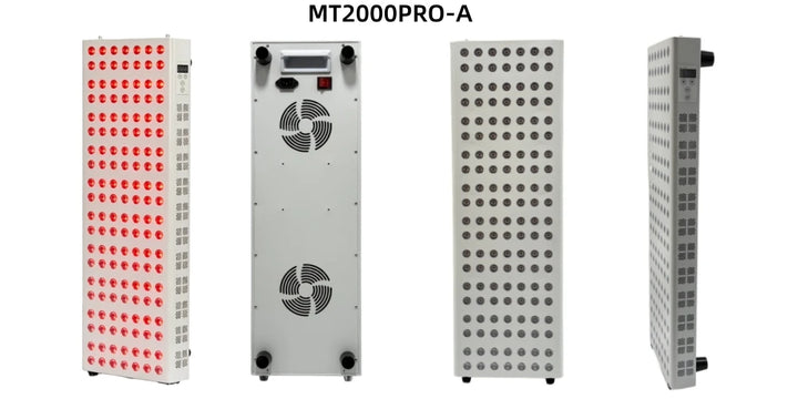 Premium Dual Chip Red Light Therapy Panel – 630nm 660nm 850nm LED Infrared Lamp with Timer and Dimmable Control