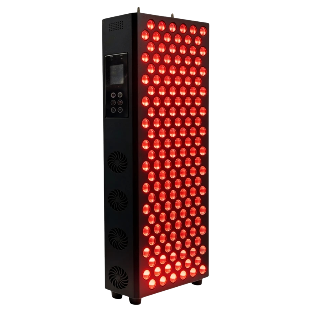 Premium Dual Chip Red Light Therapy Panel – 630nm 660nm 850nm LED Infrared Lamp with Timer and Dimmable Control