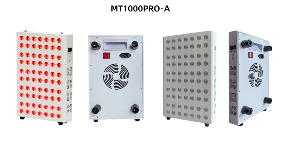 Premium Dual Chip Red Light Therapy Panel – 630nm 660nm 850nm LED Infrared Lamp with Timer and Dimmable Control