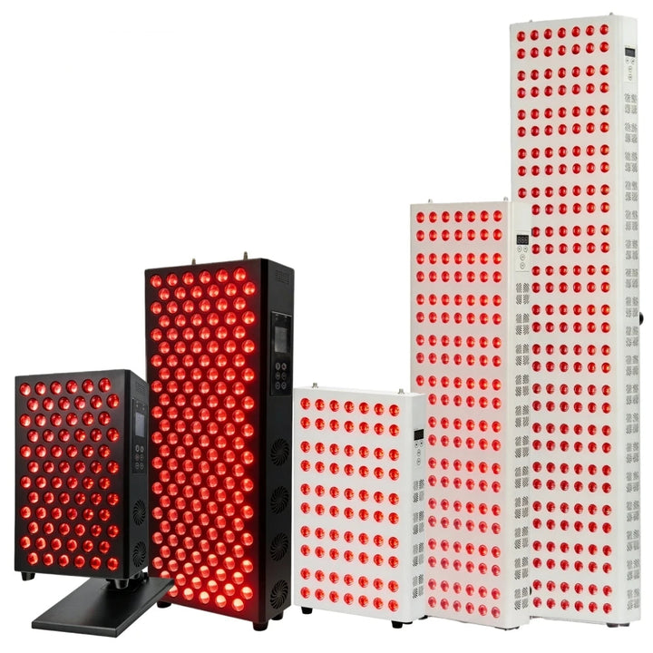 Premium Dual Chip Red Light Therapy Panel – 630nm 660nm 850nm LED Infrared Lamp with Timer and Dimmable Control