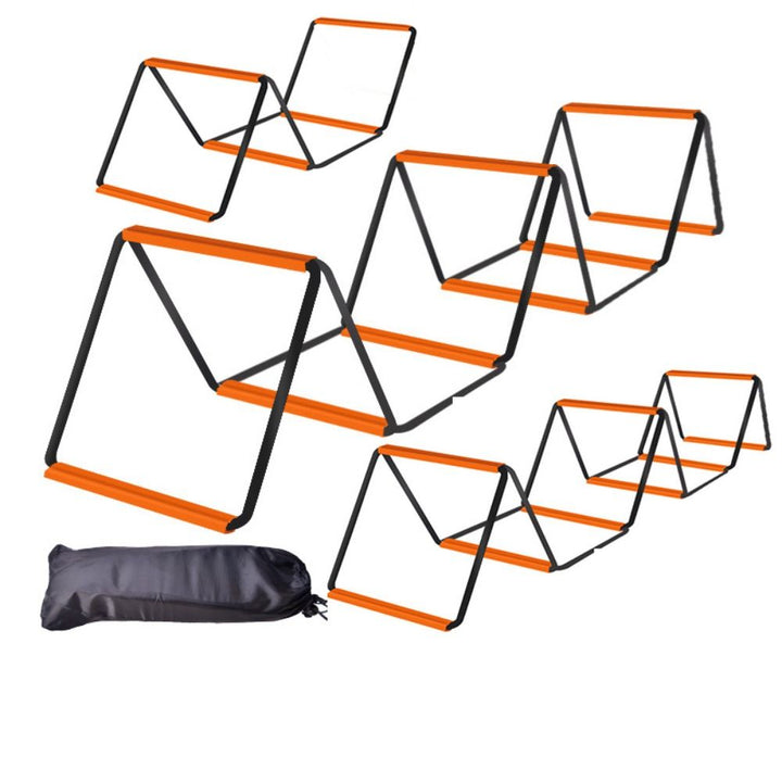 Premium Dual-Purpose Agility Ladder for Soccer & Football Training – Speed, Coordination & Footwork Equipment with Carry Bag for Kids & Adults – Multifunctional Training Tool