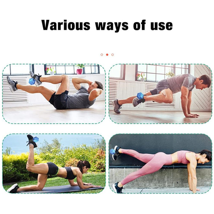 Premium Dumbbell Ankle Straps – Adjustable Foot Bands for Tibialis Training, Leg Strengthening, Weight Lifting, Fitness Equipment for Workout, 1/2pcs Set