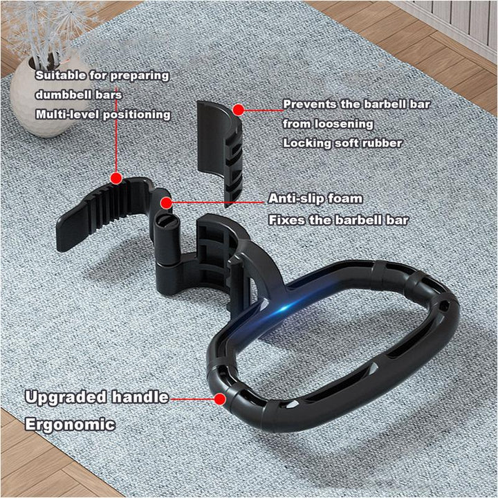 Premium Dumbbell to Kettlebell Converter – Portable Kettlebell Adapter for Home Gym Workouts – Sturdy Grip Handle for Heavy Dumbbells, Easy Transformation for Effective Training