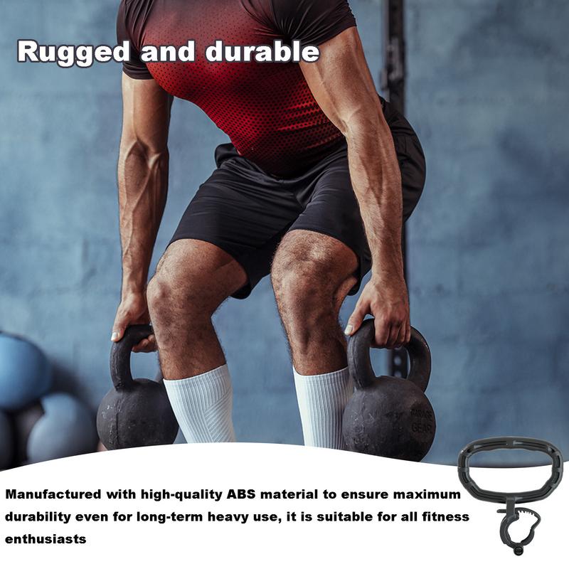 Premium Dumbbell to Kettlebell Converter – Portable Kettlebell Adapter for Home Gym Workouts – Sturdy Grip Handle for Heavy Dumbbells, Easy Transformation for Effective Training