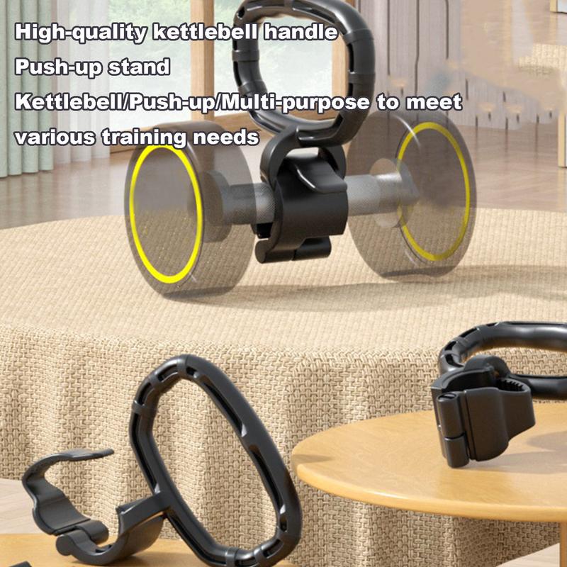 Premium Dumbbell to Kettlebell Converter – Portable Kettlebell Adapter for Home Gym Workouts – Sturdy Grip Handle for Heavy Dumbbells, Easy Transformation for Effective Training